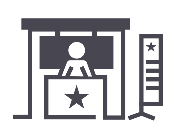 trade show exhibit icon