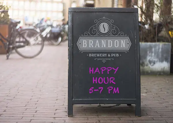 Restaurant Bar Portable Menu Ss 575906686 restaurant signs