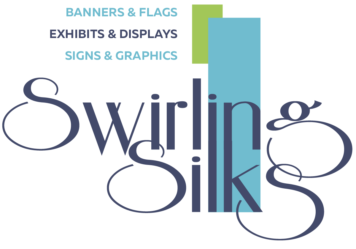 swirling silks logo