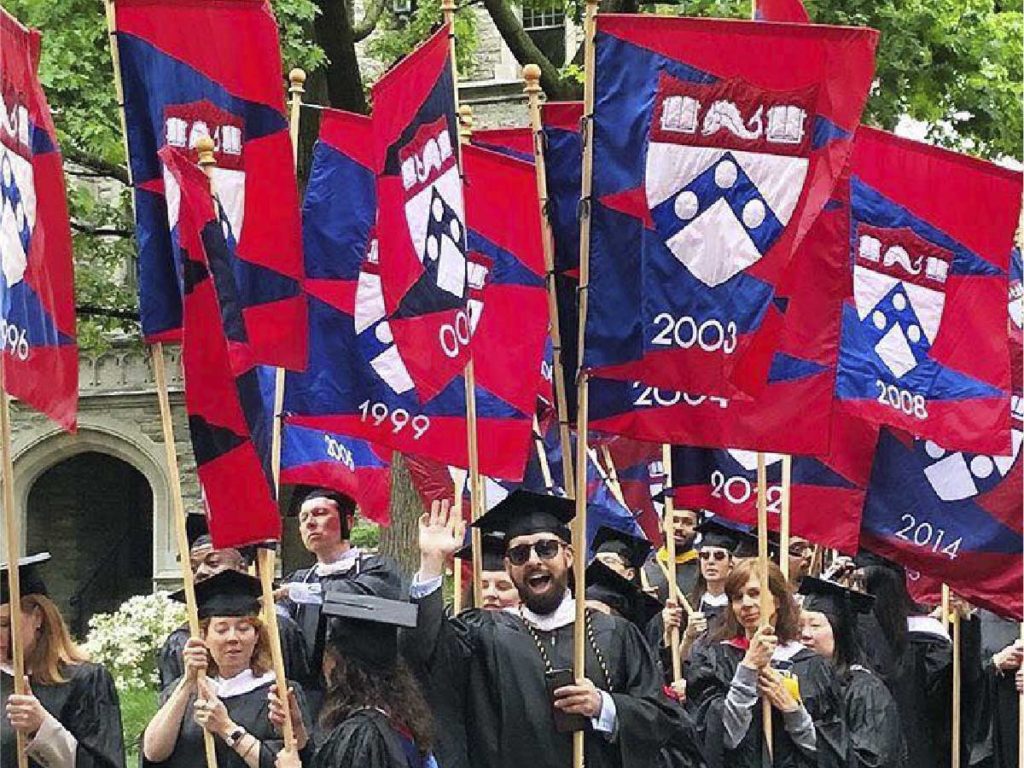 university flags banners